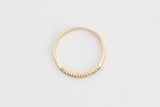 Cannes is a fine pavé ring made with 18k yellow gold and natural diamonds.  With this timeless natural diamond pavé arc ring, add that sparkle to your everyday life. And with heirloom quality, this ring was made to build long lasting memories. Looks beautiful both on it's own or layered with your other favourite gold rings.