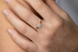 Étoile is a fine 18k yellow gold star shaped ring with simulated diamonds.   Carry a piece of the night sky with you with the stunning Étoile ring. Whether you are looking for a daily go to accessory or that perfect piece for a special occasion, this ring is a sleek addition to your everyday look.